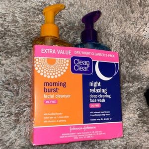 Clean and clear morning/night face wash